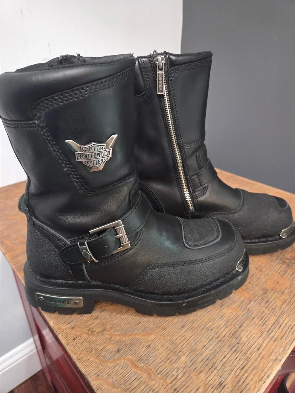 Harley-Davidson Shift Motorcycle Riding Boots Size 8